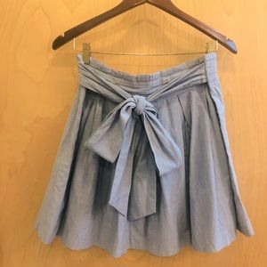 Pins & Needles chambray skirt